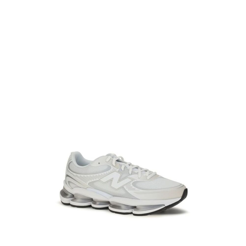 New Balance White Polyamide Athletic Men's Sneakers - Picture 2 of 3